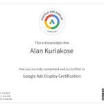 Google-display-ads-certificate-Digital-marketing-strategist-in-kottayam.